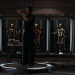 La escena de los trajes en Iron Man 3